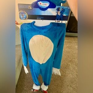 Disguise Sonic Kids Costume - Blue and White